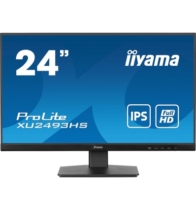 iiyama ProLite/XU2493HS-B6/23,8"/IPS/FHD/100Hz/0,5ms/Black/3R