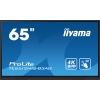 65" iiyama TE6512MIS-B3AG:IPS,4K,40P,USB-C