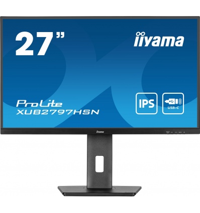 iiyama ProLite/XUB2797HSN-B1/27"/IPS/FHD/100Hz/1ms/Black/3R