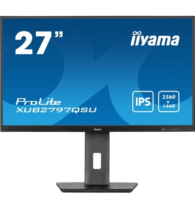 iiyama ProLite/XUB2797QSU-B1/27"/IPS/QHD/100Hz/1ms/Black/3R