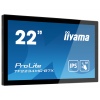 22" iiyama TF2234MC-B7X: IPS, FullHD, capacitive, 10P, 350cd/m2, VGA, DP, HDMI, IP65, černý