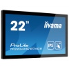 22" iiyama TF2234MC-B7AGB: IPS, FullHD, capacitive, 10P, 350cd/m2, VGA, HDMI, DP, IP65, černý