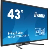 iiyama ProLite/X4373UHSU-B1/42,5"/VA/4K UHD/60Hz/3ms/Black/3R