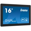 16" iiyama TF1615MC-B1: FHD,10P,IP65,HDMI,DP,VGA