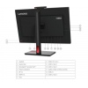 Lenovo ThinkVision/T24v-30/23,8"/IPS/FHD/75Hz/6ms/Black/3R