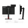 Lenovo ThinkCentre/Tiny-In-One 22 Gen 5/21,5"/IPS/FHD/60Hz/6ms/Black/3R