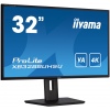 iiyama ProLite/XB3288UHSU-B5/31,5"/VA/4K UHD/60Hz/3ms/Black/3R