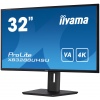 iiyama ProLite/XB3288UHSU-B5/31,5"/VA/4K UHD/60Hz/3ms/Black/3R