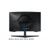 Samsung Odyssey/G55C/27"/VA/QHD/165Hz/1ms/Black/2R