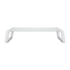 TRUST MONTA GLASS MONITOR STAND WHT