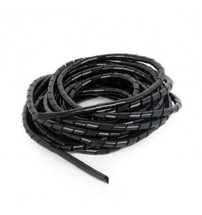 GEMBIRD Organizér kabelů, 10 m, black