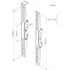 Vogel´s Svislá ramena Connect -it PFS 3306, 600 mm