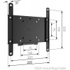 MA2000 Fixní držák Vogel's pro TV 19-40"