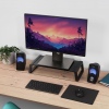 TRUST MONTA TEMPERED GLASS MONITOR STAND