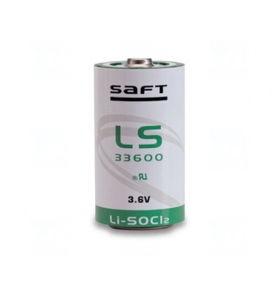 Baterie Saft LS33600 STD D 3,6V 17000mAh Lithium