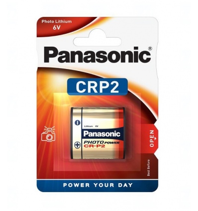 Baterie Panasonic CRP2, EL223AP, DL223, DL223A, K223LA, KCRP2A, CRP2P, CRP2R, CRP-2, CR-P2, 223, 6V, blistr 1 ks