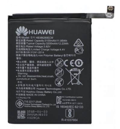 Baterie originál Huawei HB386280ECW, 3200mAh, 12,2Wh