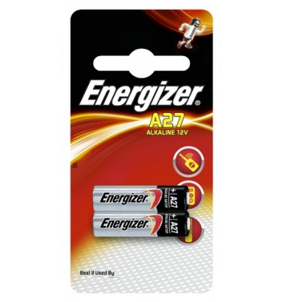 Baterie Energizer 27A, A27, E27A, V27A, MN27, G27A, 12V, blistr 2ks