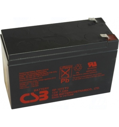 akumulátor CSB GP1272F2 (12V/7,2Ah)