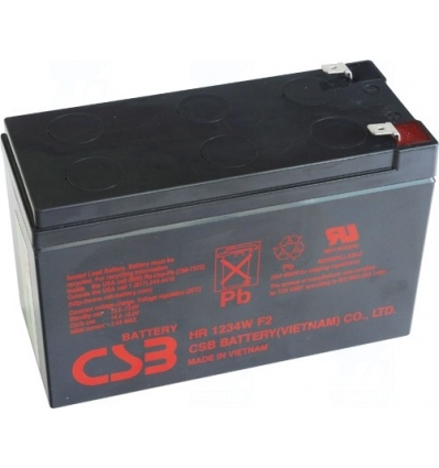 akumulátor CSB HR1234W F2 (12V/9Ah)