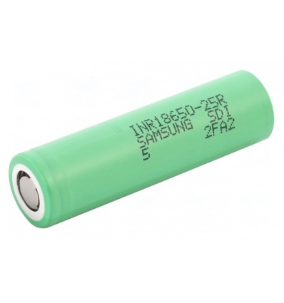 Nabíjecí baterie Samsung INR18650-25R, Li-ion, 3,7V, 2500mAh, 20A