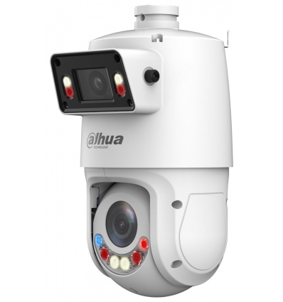 Dahua PTZ IP dual TiOC 4Mpix 30fps 25x zoom + panorama 4Mpix 101st/ IR100m+30m/ WDR/ PoE+/ IP66/ SMD 4.0/ AI analytiky