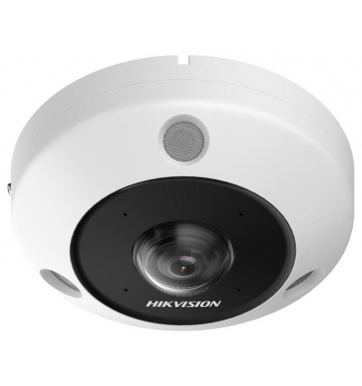 Hikvision DS-2CD63C5G1-IVS(1.29mm) - 12 MPix IP Fisheye kamera IR 15m, Audio, Alarm, mikrofon, reproduktor, IP67, IK10