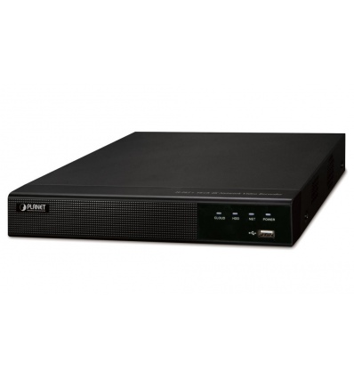 Planet NVR 16x IP/ 8Mpix/ 120Mbps/ 1x HDD/ 1x LAN/ NIS2 + NDAA Compliance