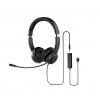 Acer Office Headset AHW154/Stereo/Jack/Drát/Černá