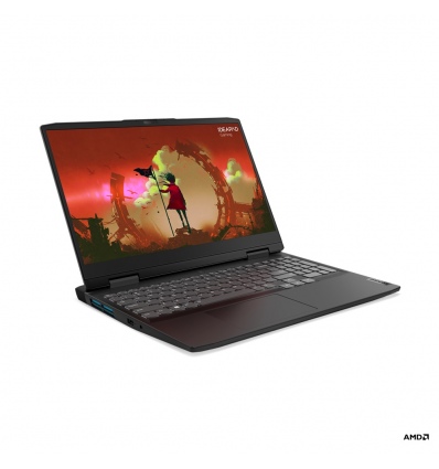 Lenovo IdeaPad Gaming 3/14Q8C05/R5-7535HS/15,6"/FHD/16GB/512GB SSD/RTX 4050/bez OS/Gray/2R