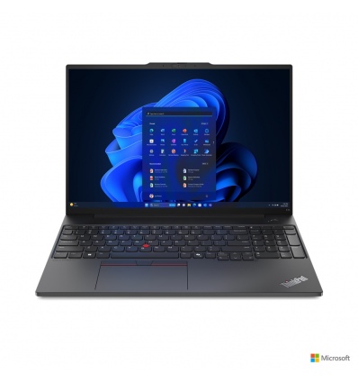 Lenovo ThinkPad E/E16 Gen 2 (Intel)/U5-125U/16"/WUXGA/16GB/512GB SSD/4C-iGPU/W11H/Black/3R