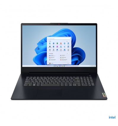 Lenovo IdeaPad 3/17IAU7/i3-1215U/17,3"/1600x900/8GB/512GB SSD/UHD/W11H/Black/2R