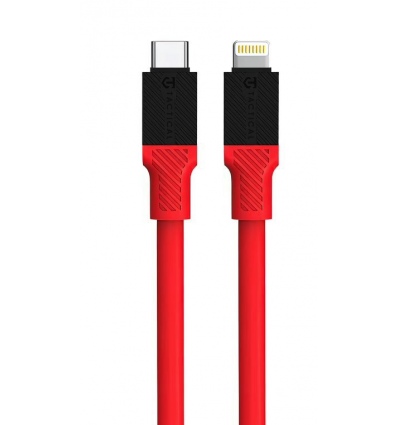 Tactical Fat Man Cable USB-C/Lightning 1m Red