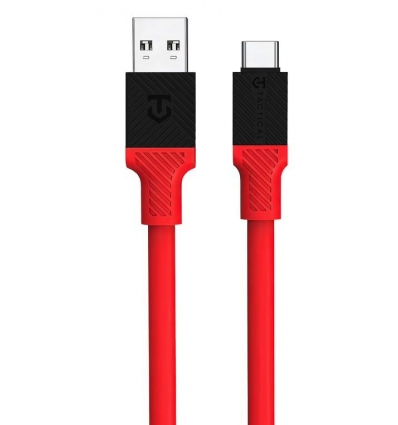 Tactical Fat Man Cable USB-A/USB-C 1m Red