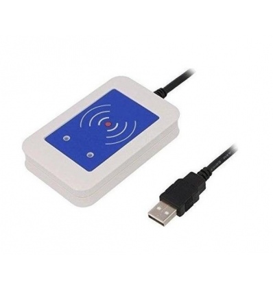 Xerox ELATEC TWN4 MIFARE NFC RFID CARD READER WHITE USB 2M CABLE