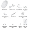 Ubiquiti airFiber Dish 24dBi, 2.4GHz, Slant 45