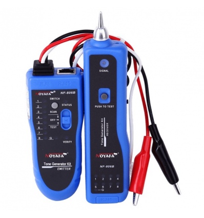 W-Star Tester síťových kabelů WSNF806B RJ45, RJ11, vyhledácí sonda