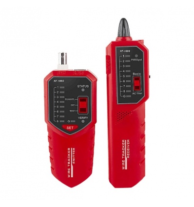 W-Star Tester kabelů RJ45 WSNF168S, UTP/STP, BNC, detektor kabelů