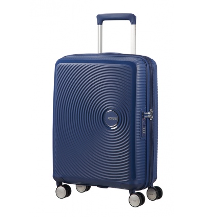 American Tourister Soundbox Spinner Exp. 55 Navy