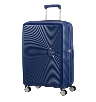 American Tourister Soundbox Spinner Exp. 67 Navy