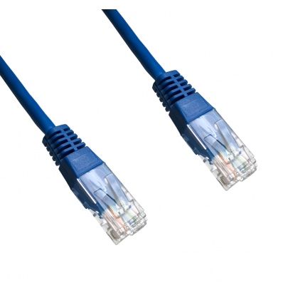 DATACOM patch cord UTP cat5e 2M modrý