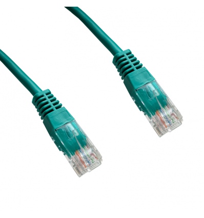 DATACOM patch cord UTP cat5e 2M zelený