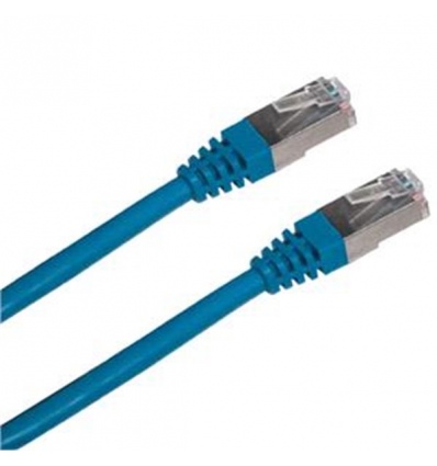 Patchkabel S/FTP,Cat6,2xRJ45, 5m modrý