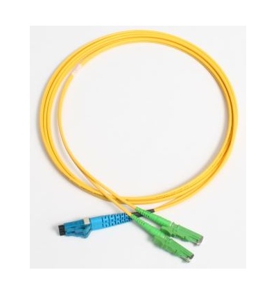 Patchcord FO duplex E2000/APC-LC 9/125um SM 20m, OS2