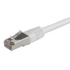 SOLARIX 10G patch kabel CAT6A SFTP LSOH 1m, šedý non-snag proof