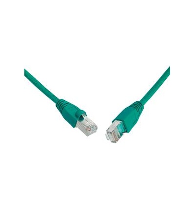 SOLARIX patch kabel CAT6 SFTP PVC 5m zelený