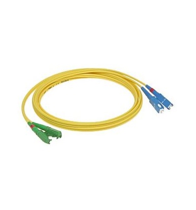 Patchcord FO duplex E2000/APC-SC/UPC 9/125um SM 7m, OS2