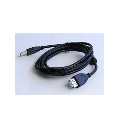 Kabel USB A-A 1,8m 2.0 prodl. HQ s ferrit. jádrem