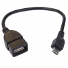 PremiCord USB kab redukce A/fem-MicroUSB/mal20cm