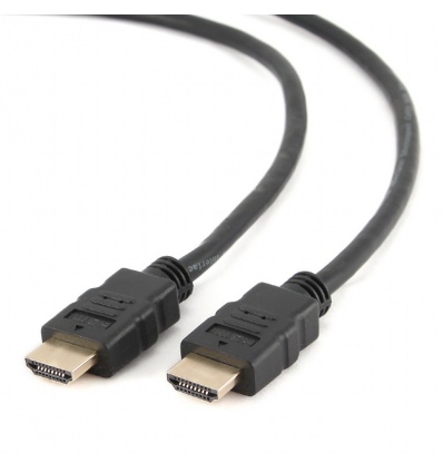 Kabel HDMI-HDMI M/M 15m zlac. konektory 1.4, černý